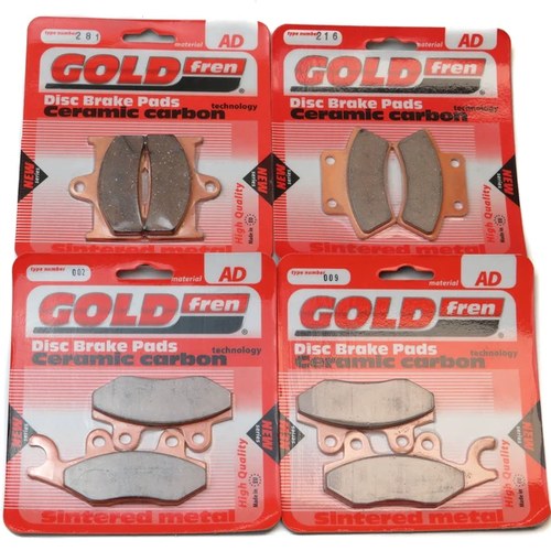 Brake Pads Front & Rear For Cf Moto CF 500-5 (Rancher 500 UTV) 2011-2014
