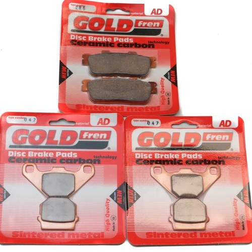 Brake Pads Front & Rear For E-Ton Vxl 250 ST Vector 2006-2007