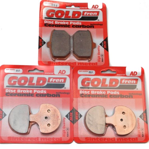 Brake Pads Front & Rear For Harley Davidson Dyna Series Twin s 1984-1986