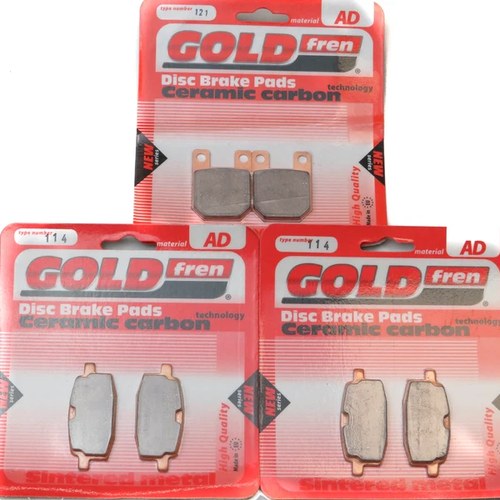Brake Pads Front & Rear For Fym/X-Sport X-Sport Typhoon 125 Quad 2006-2007