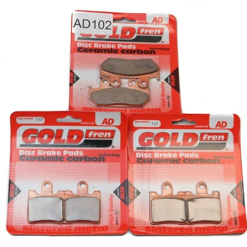Brake Pads Front & Rear For Kawasaki SC 250 A1 (Epsilon 250) 2002