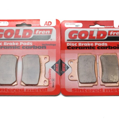 Brake Pads Front & Rear For Yamaha Tzr 125 (3PC2/3PC3) 1990-1992