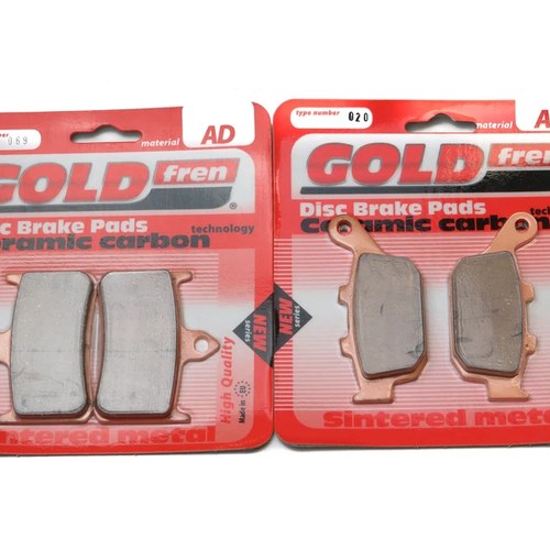 Brake Pads Front & Rear For Honda CB 250 FT/FV/FX/FY/F1 Hornet 1996-2001