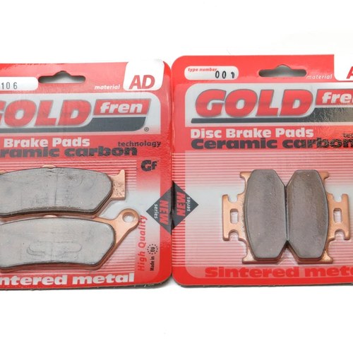 Brake Pads Front & Rear For Yamaha DT 125 X 2005-2006