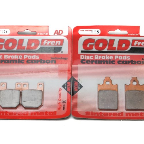 Brake Pads Front & Rear For Beta 125 TR 34 1988