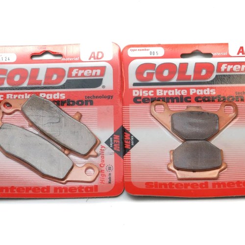 Brake Pads Front & Rear For Kawasaki ZR 250 B6 (Balius-II) 2002