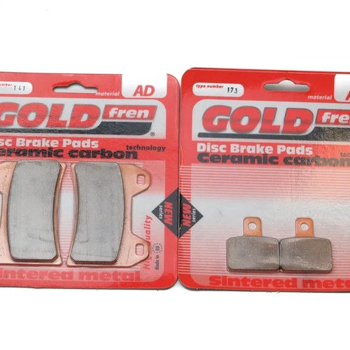 Brake Pads Front & Rear For Scorpa Raidster 660 Large friction area 2007