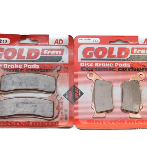 Brake Pads Front & Rear For Husaberg Supermotard Beringer Fte 310mm 2004