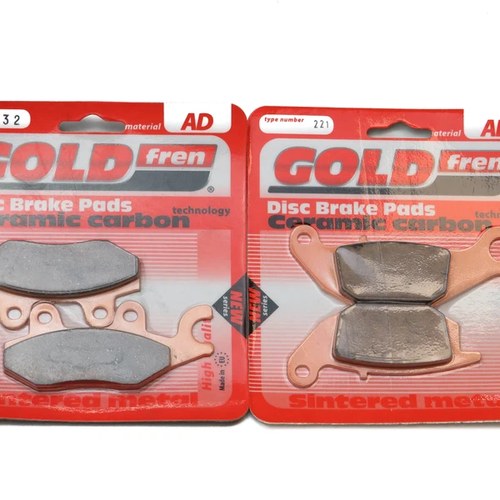 Brake Pads Front & Rear For Honda XL 125 VA Varadero 2001-2011