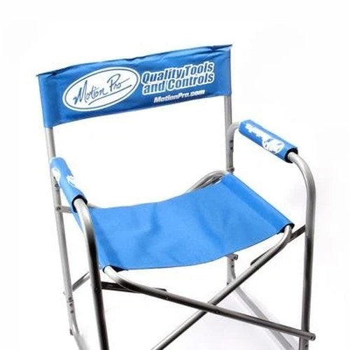 Motion Pro Director WHITE/BLUE Chair