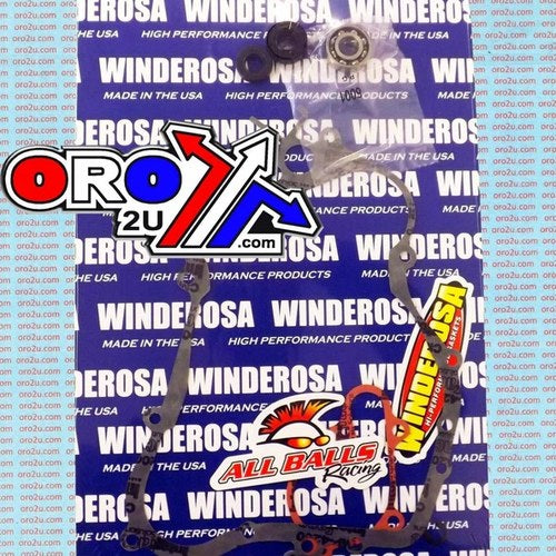 Winderosa Water Pump Gasket Kit Yamaha YZ125 1998-2004, With Bearing