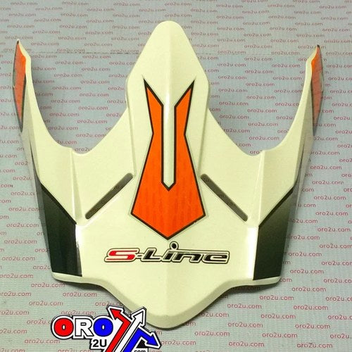 S-LINE Helemt Peak WHITE/ORANGE