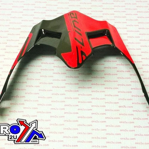 S-LINE Helemt Peak BLACK/RED