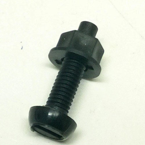 Black Plastic Number Plate Nut & Bolt (EACH)