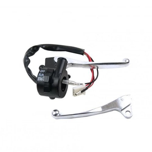 Throttle Housing Kill Switch Brake Levers For Yamaha PW50 1998-2005