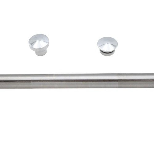 Chrome Flush Mount Front Axle for Harley-Davidson