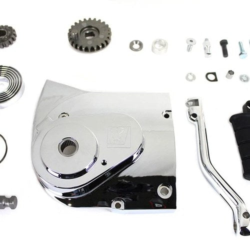 Kick Starter Conversion Kit Chrome for Harley-Davidson