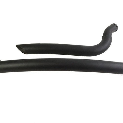 Curved Radius 2 inch Drag Pipe Set Black for Harley-Davidson