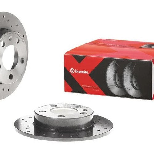 Brembo For 2019 Audi A3 Quattro/19-20 Q3/17-20 RS3 Rear Premium Xtra Cross