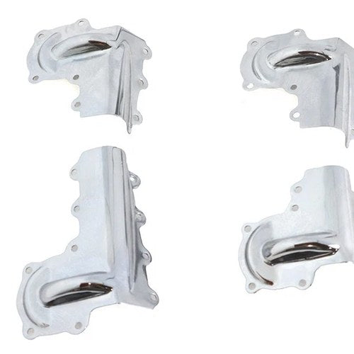 Knucklehead Rocker Tin Set Chrome for Harley-Davidson