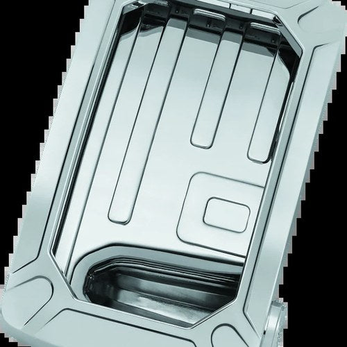 Kuryakyn For Nova Curved Vertical Mount Side License Plate Holder Chrome