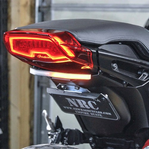 New Rage Cycles For 19+ Indian Ftr 1200 Fender Eliminator Kit-Tucked
