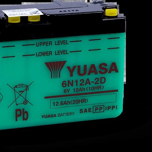 Yuasa For 6N12A-2D Conventional 6 Volt Battery