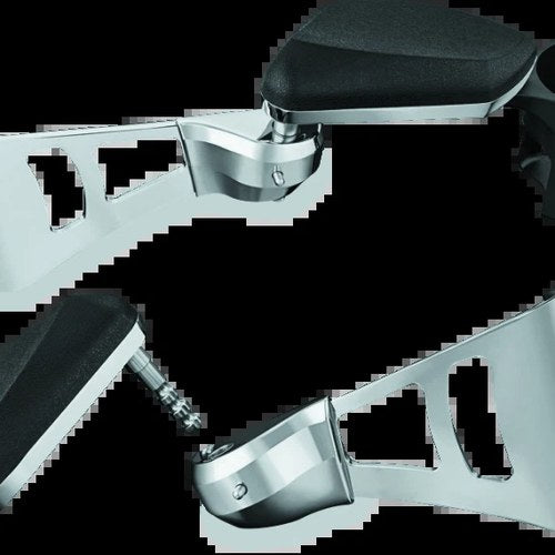 Kuryakyn For Passenger Armrests 14-23 Touring Models Chrome
