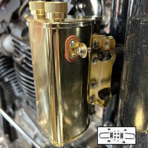 Coil Mount Kit Parkerized for Harley-Davidson