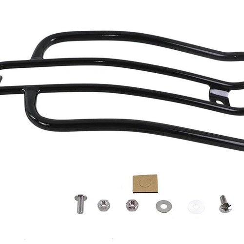7 inch Solo Luggage Rack Black for Harley-Davidson