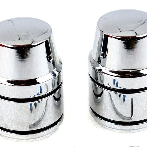 Upper Shock Stud Cover Set Chrome for Harley-Davidson