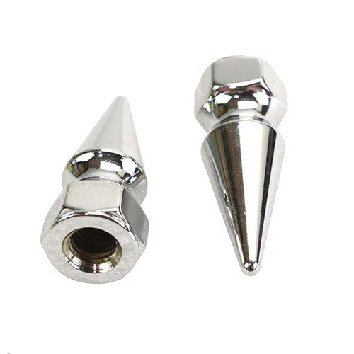 Chrome Pike Nut 7/16 inch-14 Coarse Thread for Harley-Davidson