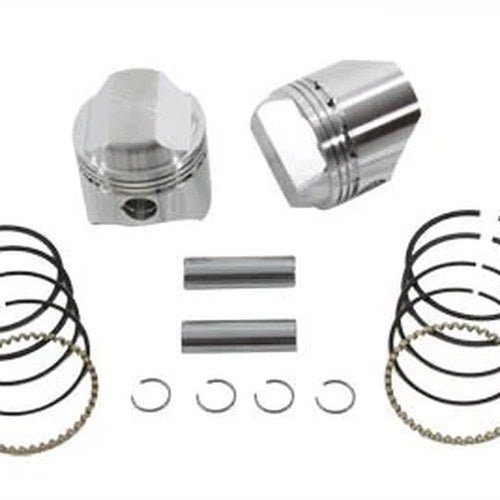 1000cc Piston Set.040 Oversize for Harley-Davidson