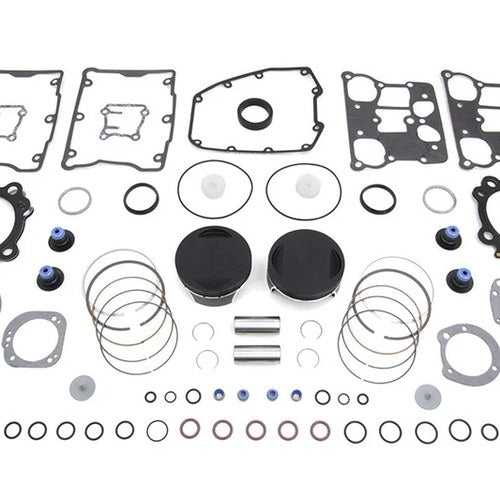 103 inch Twin Cam Flat Top Piston Kit Standard for Harley-Davidson