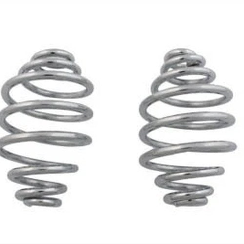 Chrome 5 inch Seat Spring Set for Harley-Davidson