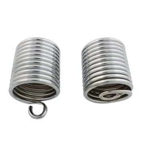 Chrome Auxiliary Seat Spring Set for Harley-Davidson