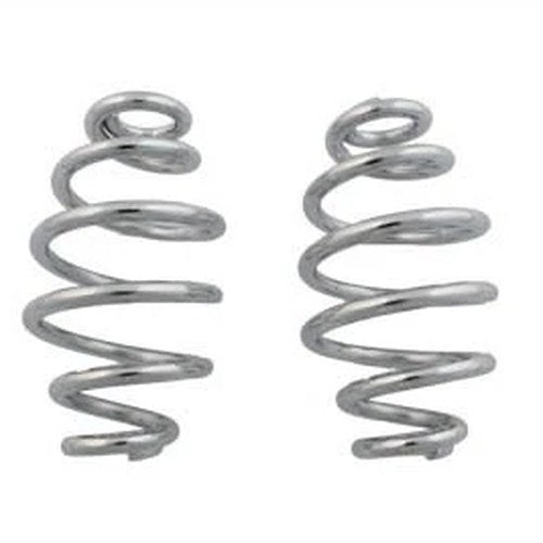 Chrome 4 inch Seat Spring Set for Harley-Davidson