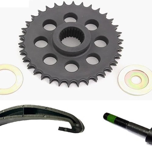 Solo 32 Tooth Solid Compensator and Tensioner Shoe Kit for Harley-Davidson