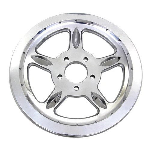 Rear Drive Pulley 68 Tooth Chrome for Harley-Davidson