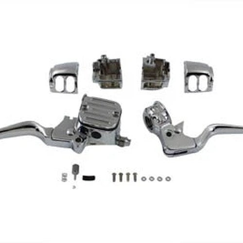 Contour Style Dual Disc Handlebar Control Kit for Harley-Davidson