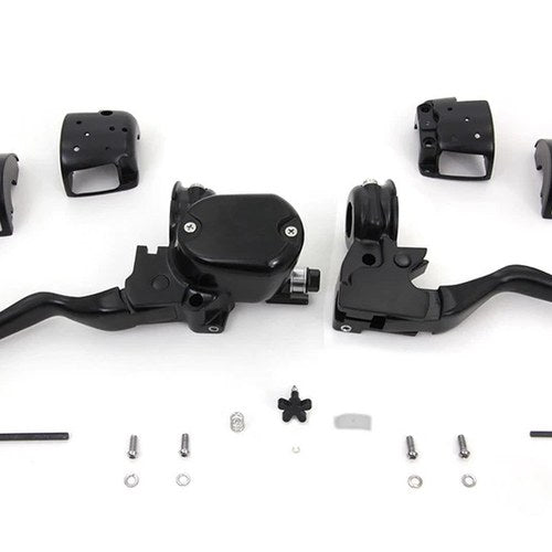 Handlebar Control Kit Black for Harley-Davidson