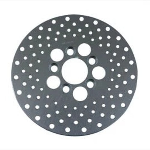 10 inch Drilled Front Brake Disc Steel for Harley-Davidson