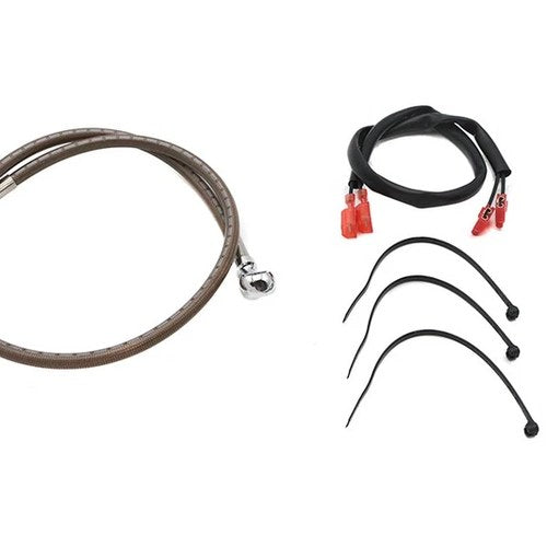 Stainless Steel Rear Bake Hose 29-3/8 inch for Harley-Davidson