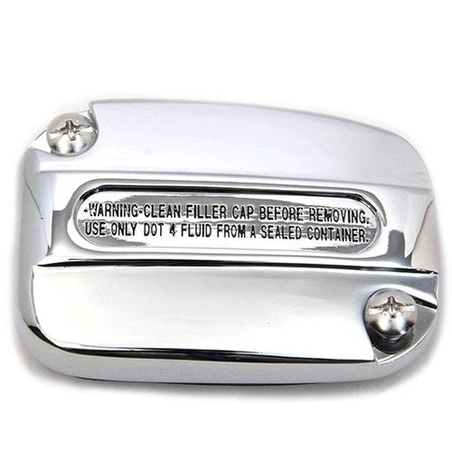 Flt Clutch Master Cylinder Cover Chrome for Harley-Davidson
