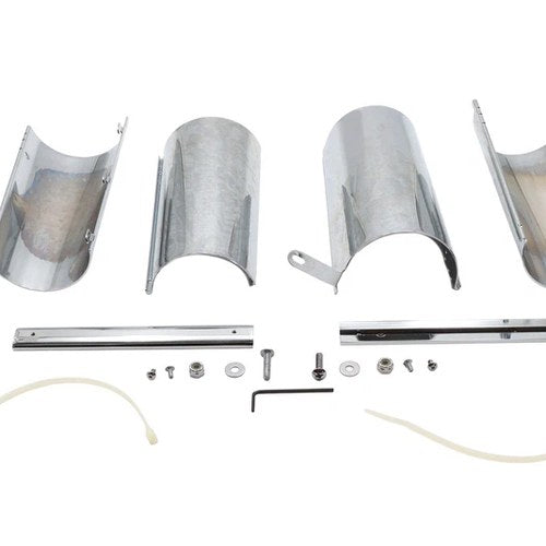 Chrome Upper Fork Covers for Harley-Davidson