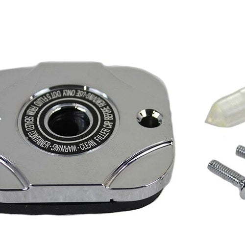 Handlebar Master Cylinder Cover Chrome for Harley-Davidson