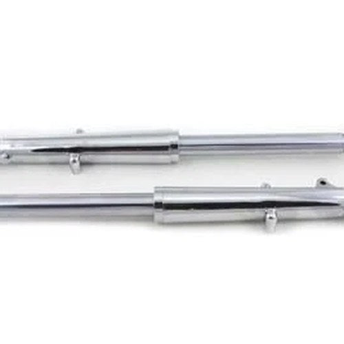 41mm Fork Tube Assembly with Chrome Sliders for Harley-Davidson