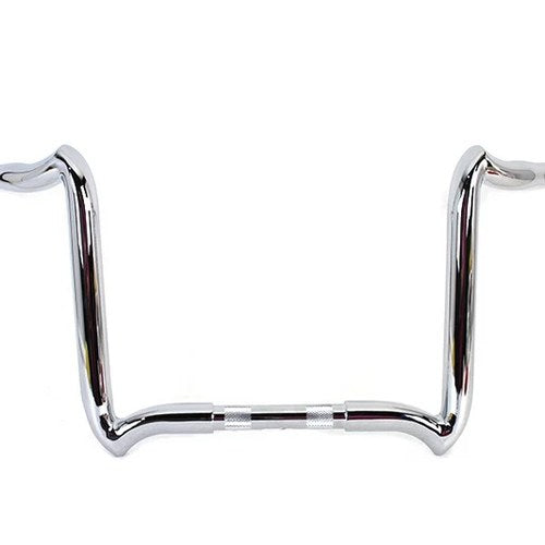 12 inch Road Glide Handlebar without Indents Chrome for Harley-Davidson