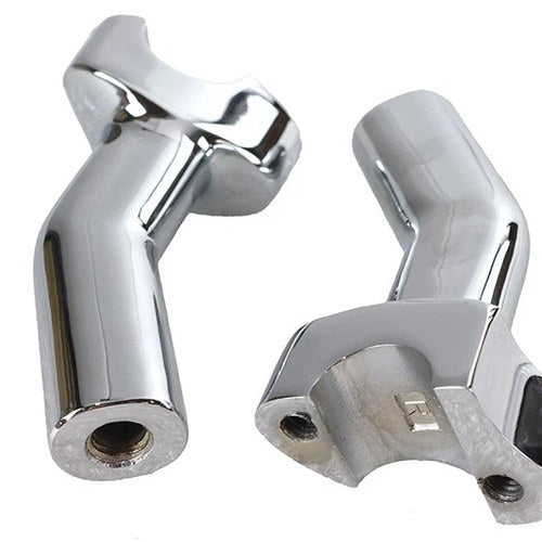 4-1/2 inch Pullback Riser Stem Chrome for Harley-Davidson