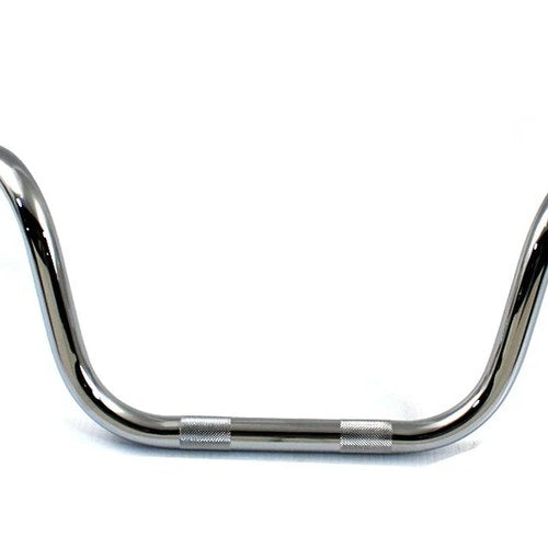8-1/4 inch Replica Buckhorn Handlebar with Indents for Harley-Davidson